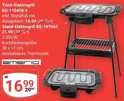 Globus Emerio Tisch-Elektrogrill BG-110458.4 Angebot