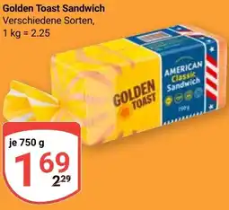 Globus Golden Toast Sandwich Angebot