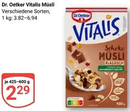 Globus Dr. Oetker Vitalis Müsli Angebot