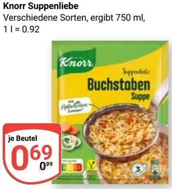 Globus Knorr Suppenliebe Angebot