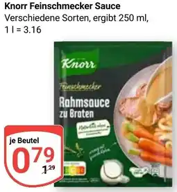 Globus Knorr Feinschmecker Sauce Angebot