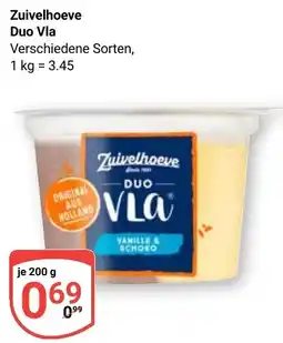 Globus Zuivelhoeve Duo Vla Angebot