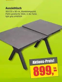 Dekor-Markt Ausziehtisch Angebot