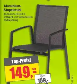 Dekor-Markt Aluminium-stapelstuhl Angebot