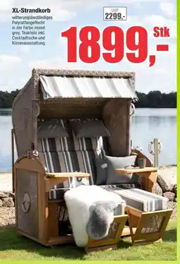 Dekor-Markt Xl-strandkorb Angebot