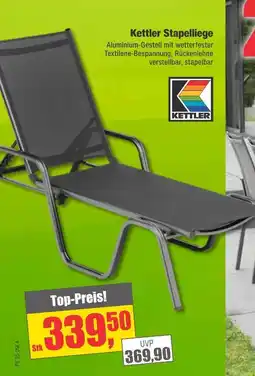 Dekor-Markt Kettler stapelliege Angebot