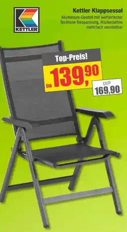 Dekor-Markt Kettler klappsessel Angebot