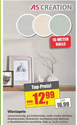 Dekor-Markt Vliestapete Angebot