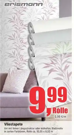 Dekor-Markt Erismann vliestapete Angebot
