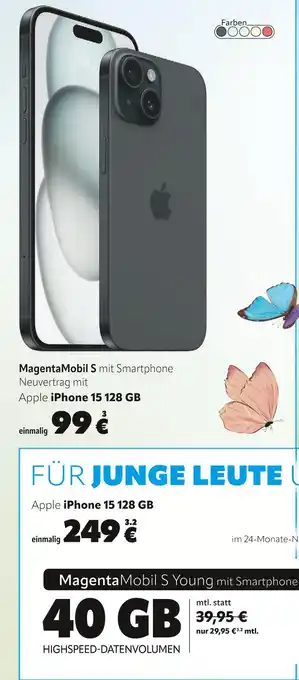 cosmophone Apple iphone 15 128 gb Angebot