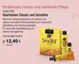 Vitalia Sanotint haarfarben classic und sensitive Angebot
