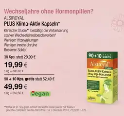 Vitalia Alsiroyal plus klima-aktiv kapseln Angebot