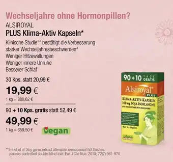 Vitalia Alsiroyal plus klima-aktiv kapseln Angebot