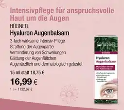 Vitalia Hübner hyaluron augenbalsam Angebot