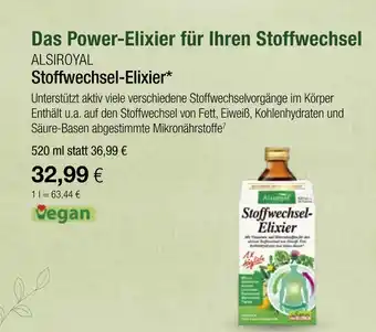 Vitalia Alsiroyal stoffwechsel-elixier Angebot