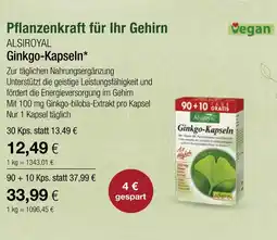 Vitalia Alsiroyal ginkgo-kapseln Angebot