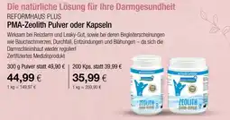 Vitalia Reformhaus plus pma-zeolith pulver oder kapseln Angebot