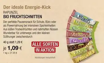 Vitalia Rapunzel bio fruchtschnitten Angebot