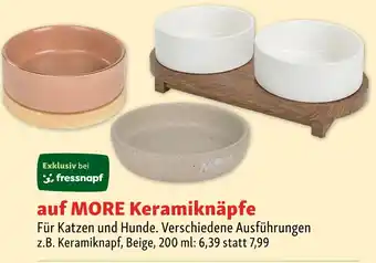 Fressnapf More 20% rabatt Angebot