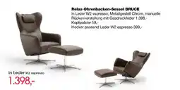 külkens+sohn Polstermöbel Relax-ohrenbacken-sessel bruce Angebot