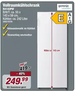Poco Gorenje vollraumkühlschrank Angebot