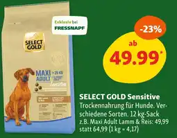 Fressnapf Select gold sensitive Angebot