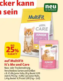 Fressnapf Multifit it's me und care Angebot
