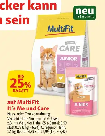 Fressnapf Multifit it's me und care Angebot
