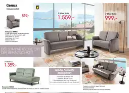 külkens+sohn Polstermöbel Genua exklusivmodell Angebot