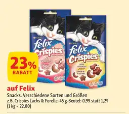 Fressnapf Purina felix crispies Angebot