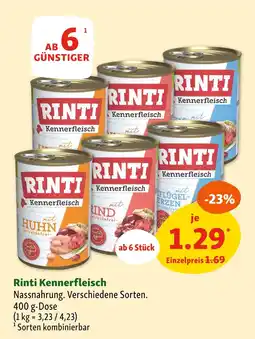 Fressnapf Rinti kennerfleisch Angebot