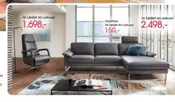 külkens+sohn Polstermöbel Longchairkombination oder ledersessel Angebot