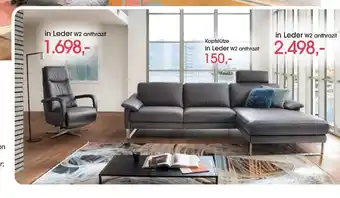 külkens+sohn Polstermöbel Longchairkombination oder ledersessel Angebot