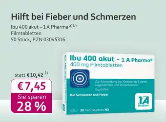 Mea 1 a pharma filmtabletten Angebot