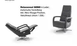 külkens+sohn Polstermöbel Bono relaxsessel Angebot