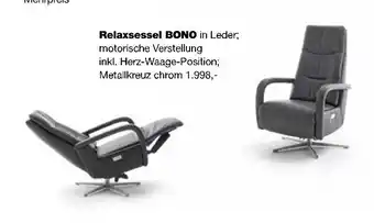 külkens+sohn Polstermöbel Bono relaxsessel Angebot