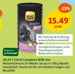 Fressnapf Select gold complete milk-set Angebot