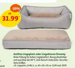 Fressnapf Anione liegeplatz oder liegekissen dreamy Angebot