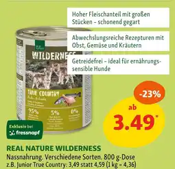 Fressnapf Real nature wilderness Angebot