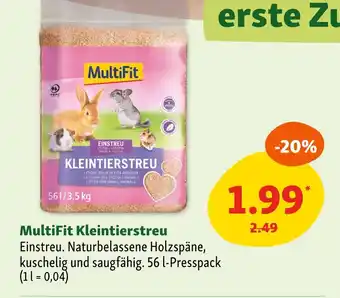 Fressnapf Multifit kleintierstreu Angebot