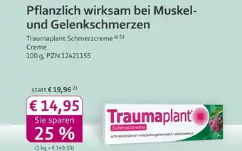 Mea Traumaplant schmerzcreme Angebot