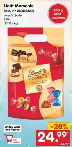 Netto Marken-Discount Lindt moments Angebot