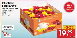 Netto Marken-Discount Ritter sport schokowürfel Angebot