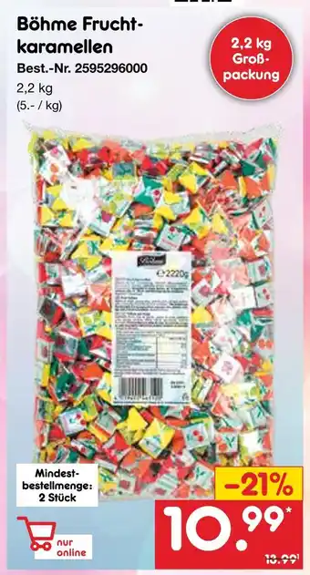 Netto Marken-Discount Böhme fruchtkaramellen Angebot