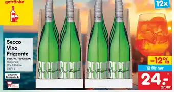 Netto Marken-Discount Secco vino frizzante Angebot