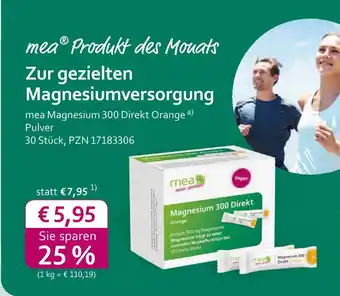 Mea Mea magnesium 300 direkt orange Angebot