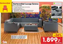 Netto Marken-Discount Juskys gartenmöbel-lounge sorano Angebot