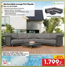 Netto Marken-Discount Juskys gartenmöbel-lounge port royale Angebot