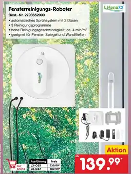 Netto Marken-Discount Lifenaxx fensterreinigungs-roboter Angebot