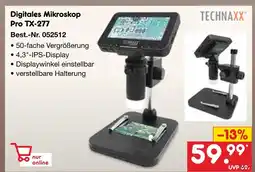 Netto Marken-Discount Technaxx digitales mikroskop pro tx-277 Angebot